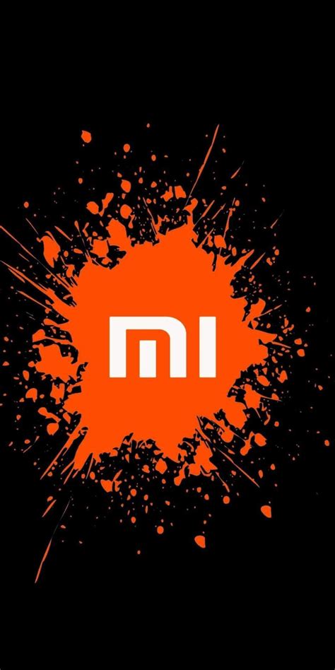 xiaomi logo wallpaper.